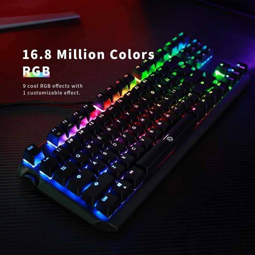 Drevo Blademaster SE TKL 87K RGB Wire Mechanical Gaming Keyboard W/Multifunction